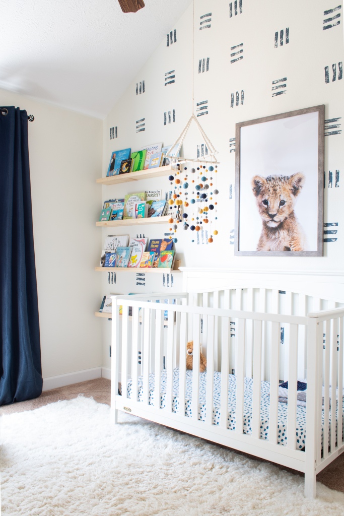 NURSERY ACCENT WALL : IT'S NOT WALLPAPER, IT'S BETTER! – With Love, Mercedes